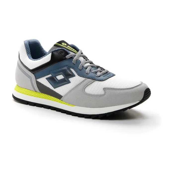 Lotto Sport Sneakers Man RUNNER PLUS 03995 AMF V Whiteblue Miragevapor Gray Lotto Sport Sneakers Man RUNNER PLUS 03995 AMF V Whiteblue Miragevapor Gray