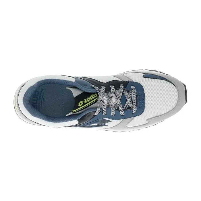 Lotto Sport Sneakers Man RUNNER PLUS 03995 AMF V Whiteblue Miragevapor Gray Lotto Sport Sneakers Man RUNNER PLUS 03995 AMF V Whiteblue Miragevapor Gray
