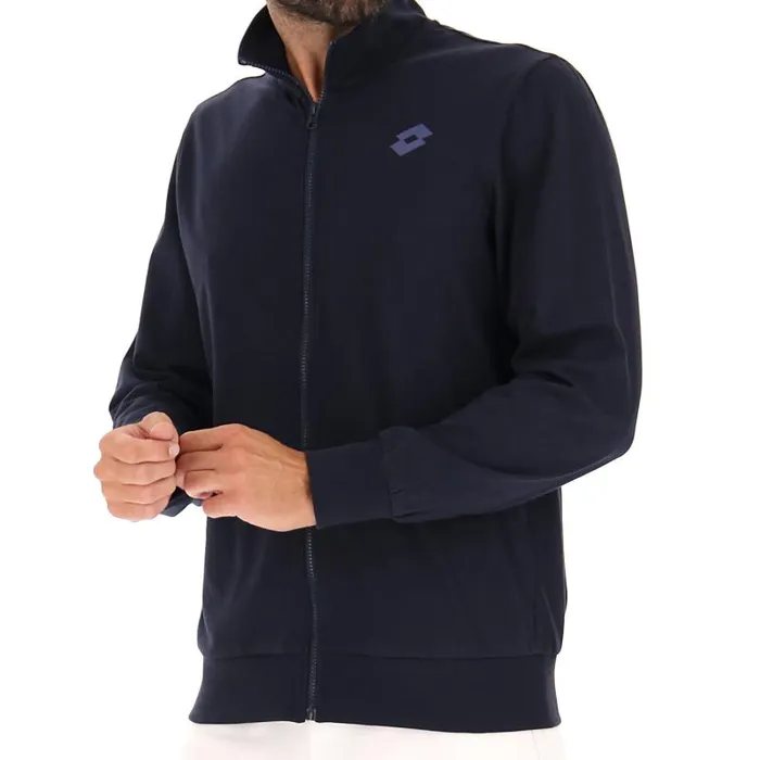 Lotto Sport Sweatshirts ManWoman MSC SWEAT FZ Navy Blue Lotto Sport Sweatshirts ManWoman MSC SWEAT FZ Navy Blue