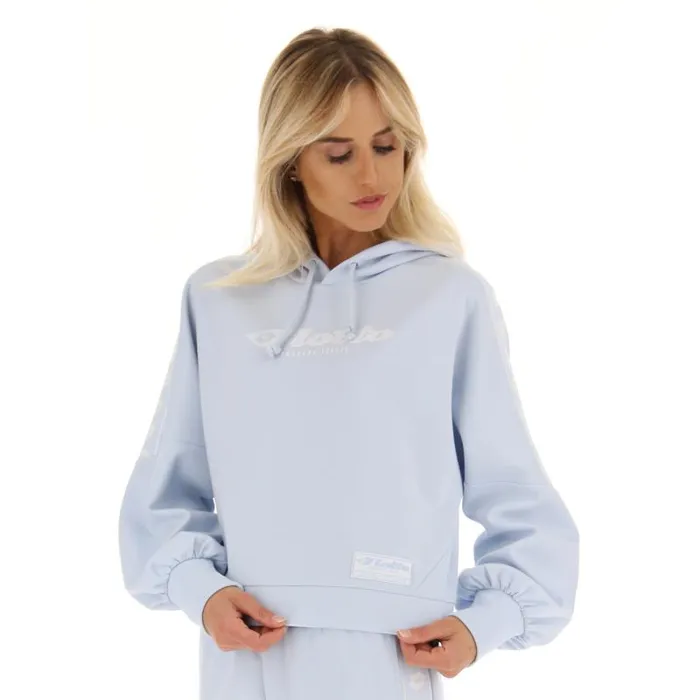 Lotto Sport Sweatshirts Woman ATHLETICA DUE W V SWEAT HD Illusion Blue
