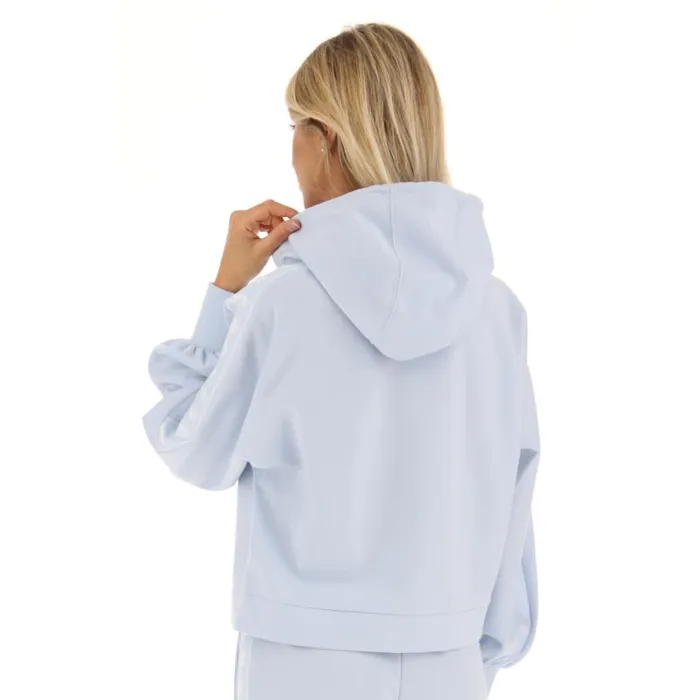 Lotto Sport Sweatshirts Woman ATHLETICA DUE W V SWEAT HD Illusion Blue Lotto Sport Sweatshirts Woman ATHLETICA DUE W V SWEAT HD Illusion Blue