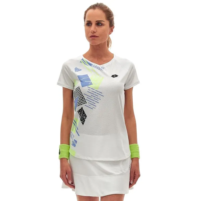Lotto Sport TShirt WomanMan TECH W I 8211 D5 TEE Bright White