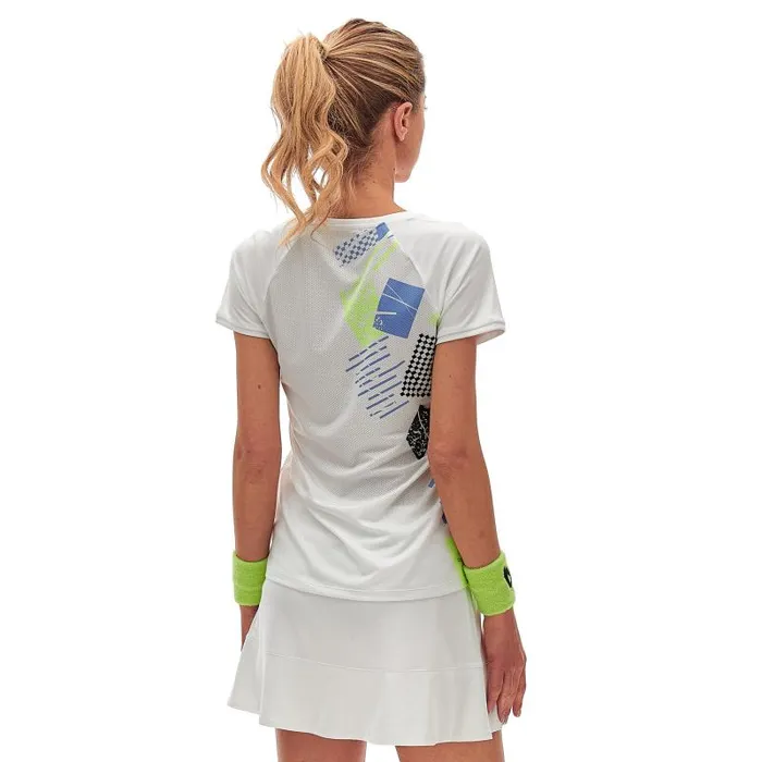 Lotto Sport TShirt WomanMan TECH W I 8211 D5 TEE Bright White Lotto Sport TShirt WomanMan TECH W I 8211 D5 TEE Bright White