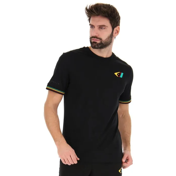 Lotto Sport TShirts Man ATHLETICA CLASSIC V TEE All Black