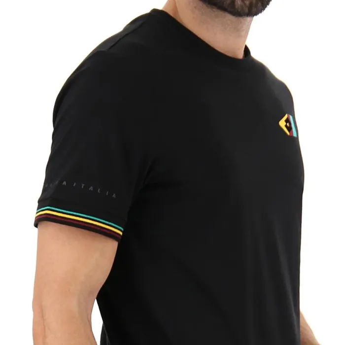 Lotto Sport TShirts Man ATHLETICA CLASSIC V TEE All Black Lotto Sport TShirts Man ATHLETICA CLASSIC V TEE All Black
