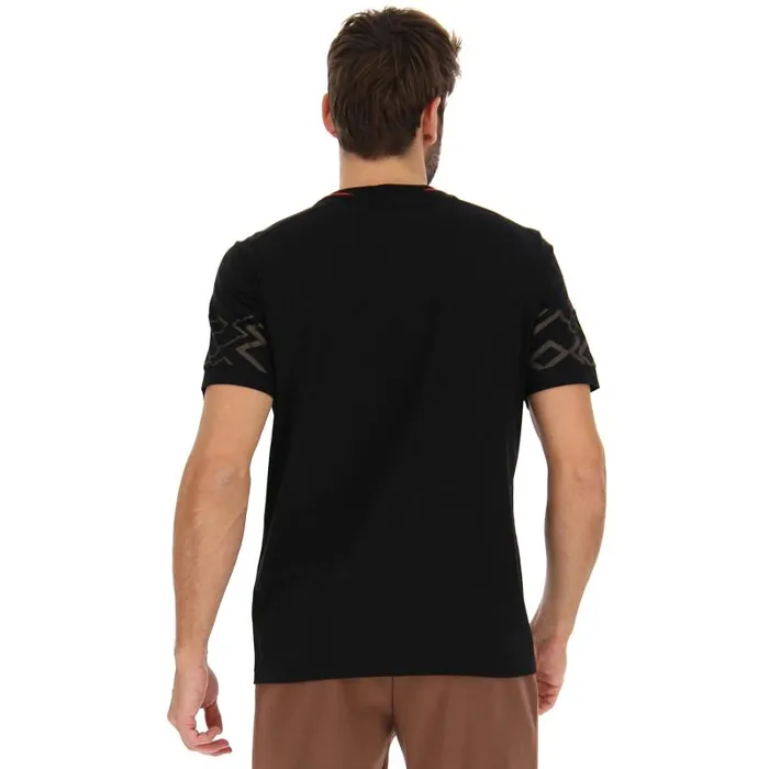 Lotto Sport TShirts Man ATHLETICA CLASSIC VI TEE 3 All Black Lotto Sport TShirts Man ATHLETICA CLASSIC VI TEE 3 All Black