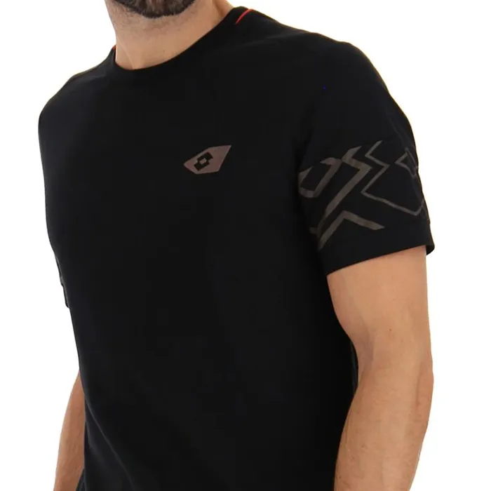 Lotto Sport TShirts Man ATHLETICA CLASSIC VI TEE 3 All Black Lotto Sport TShirts Man ATHLETICA CLASSIC VI TEE 3 All Black