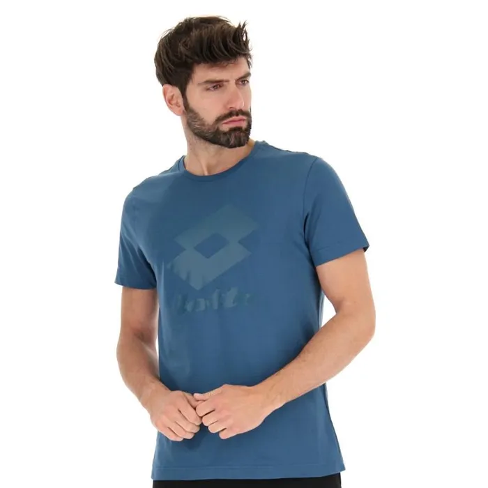 Lotto Sport TShirts Man SMART III TEE Blue Coral