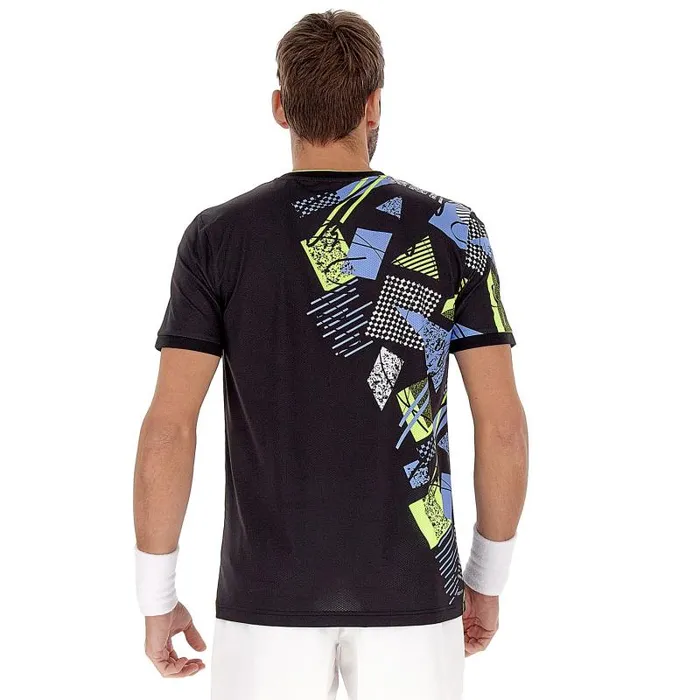 Lotto Sport TShirts ManWoman TECH I 8211 D5 TEE All Black Lotto Sport TShirts ManWoman TECH I 8211 D5 TEE All Black
