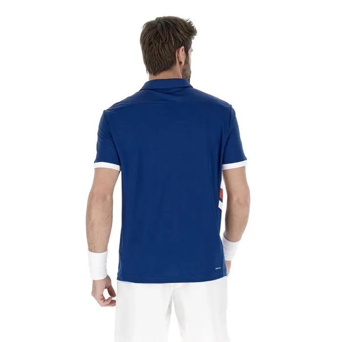 Lotto Sport Tennis ManWoman SQUADRA III POLO Blue 295c Lotto Sport Tennis ManWoman SQUADRA III POLO Blue 295c