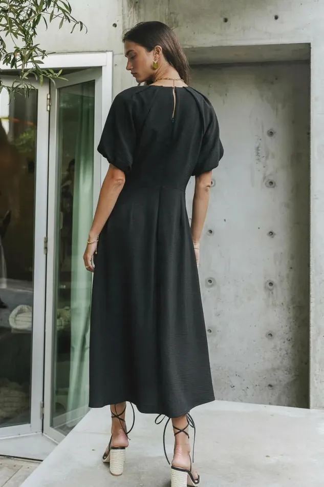 Maeve Midi Dress In Black Black Women Bohme Dresses