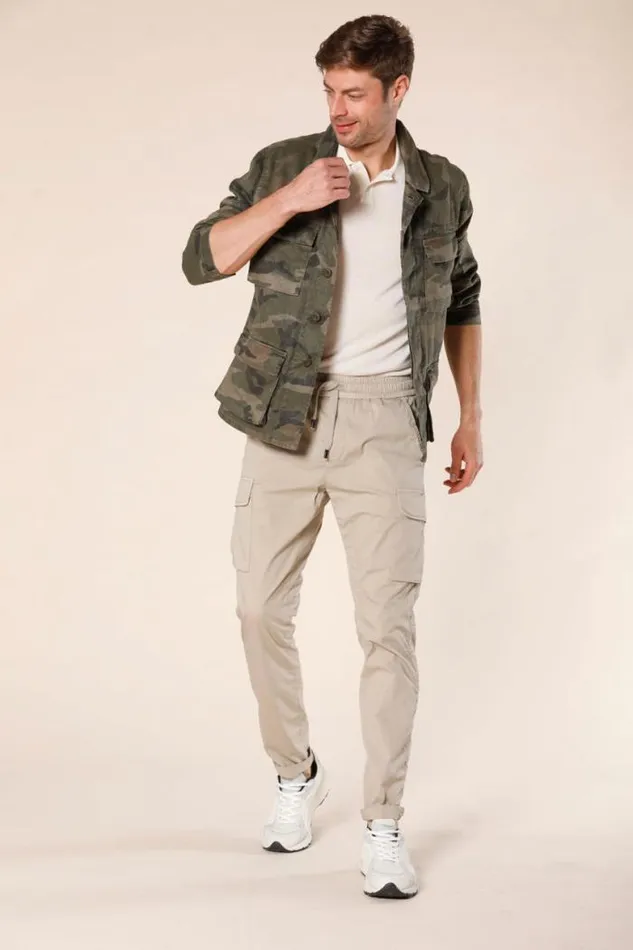 Man Chile Sport City Cargo Pants In Cotton E Nylon Carrot Fit Mason039s Pants