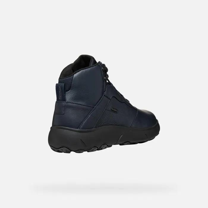 Man Geox Ankle Boots NEBULA GRIP ABX MAN Navy Mid Calf Boots Navy