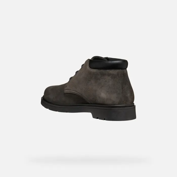 Man Geox Ankle Boots SPHERICA EC1 MAN Mud Mid Calf Boots Mud