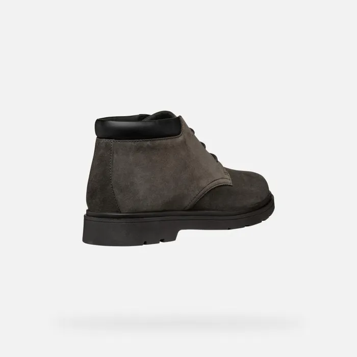 Man Geox Ankle Boots SPHERICA EC1 MAN Mud Mid Calf Boots Mud