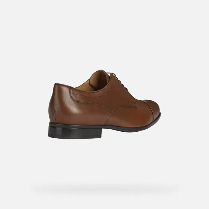 Man Geox Formal Shoes IACOPO Men039s Cognac Special Occasion Shoes SS Cognac