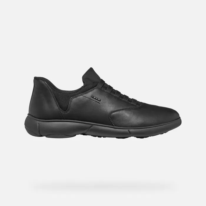 Man Geox Sneakers NEBULA 20 MAN Black Low Top Sneakers Black