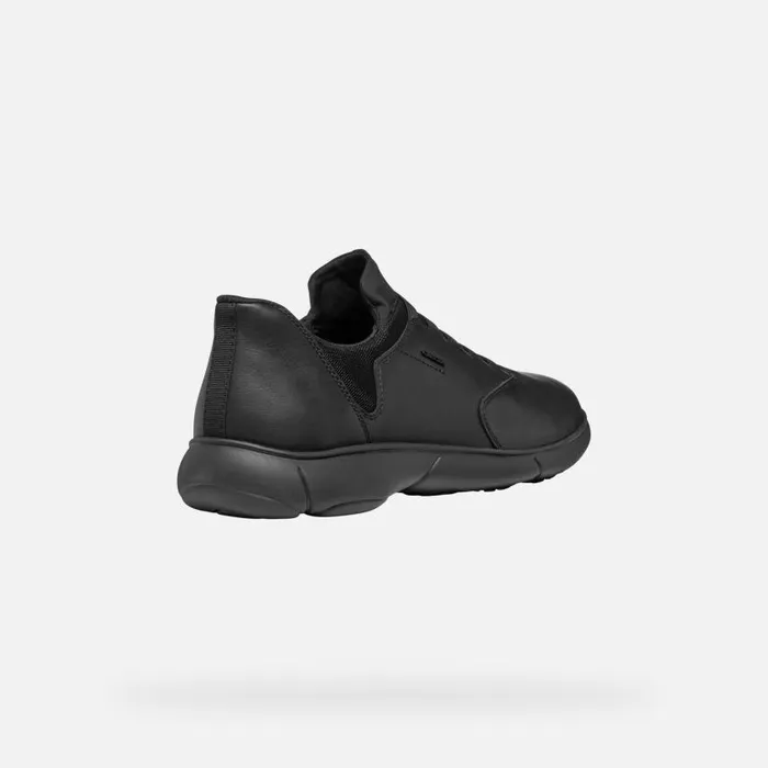 Man Geox Sneakers NEBULA 20 MAN Black Low Top Sneakers Black