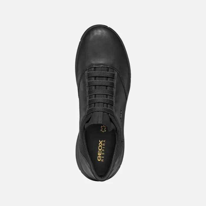 Man Geox Sneakers NEBULA 20 MAN Black Low Top Sneakers Black