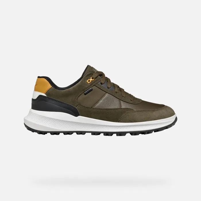 Man Geox Sneakers PG1X ABX MAN Military Waterproof Trainers Military