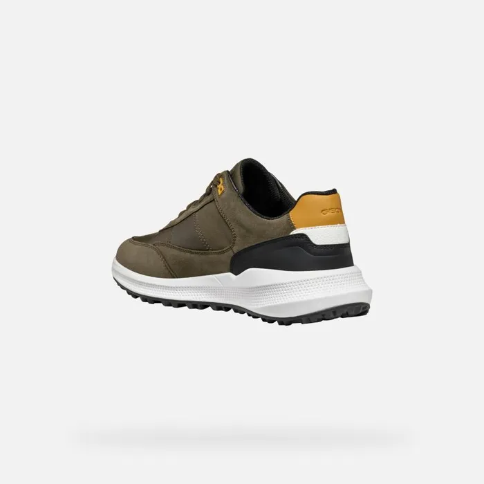 Man Geox Sneakers PG1X ABX MAN Military Waterproof Trainers Military