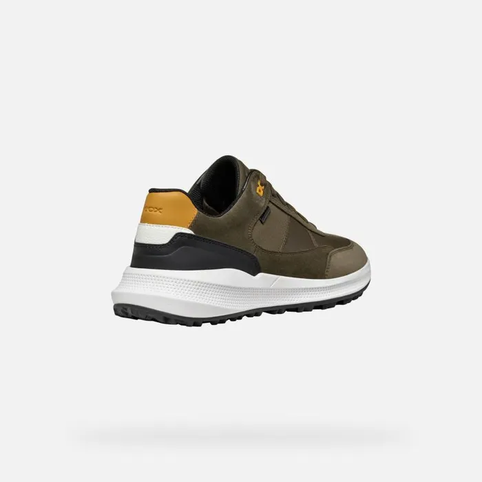 Man Geox Sneakers PG1X ABX MAN Military Waterproof Trainers Military