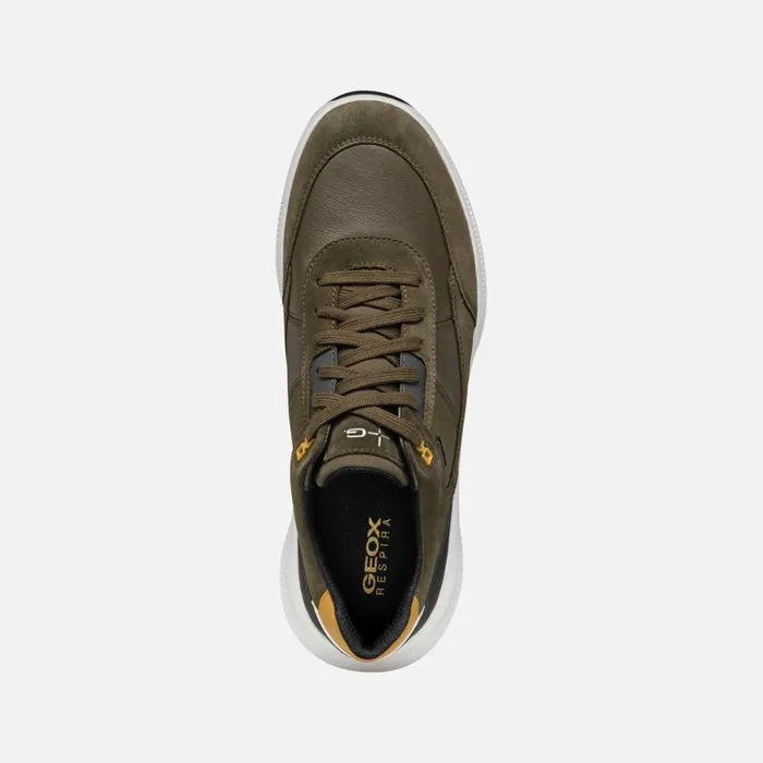 Man Geox Sneakers PG1X ABX MAN Military Waterproof Trainers Military