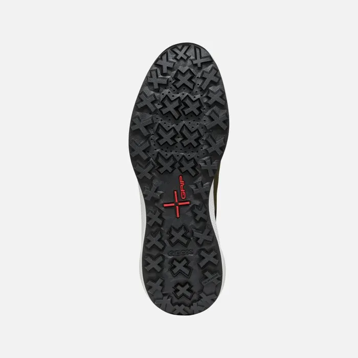 Man Geox Sneakers PG1X ABX MAN Military Waterproof Trainers Military