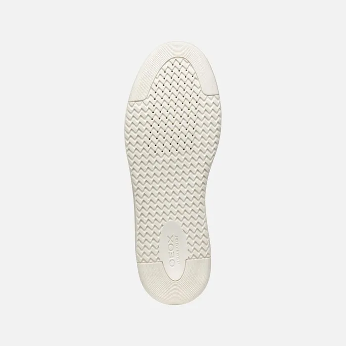 Man Geox Sneakers ZACKERTY MAN White Low Top Sneakers White