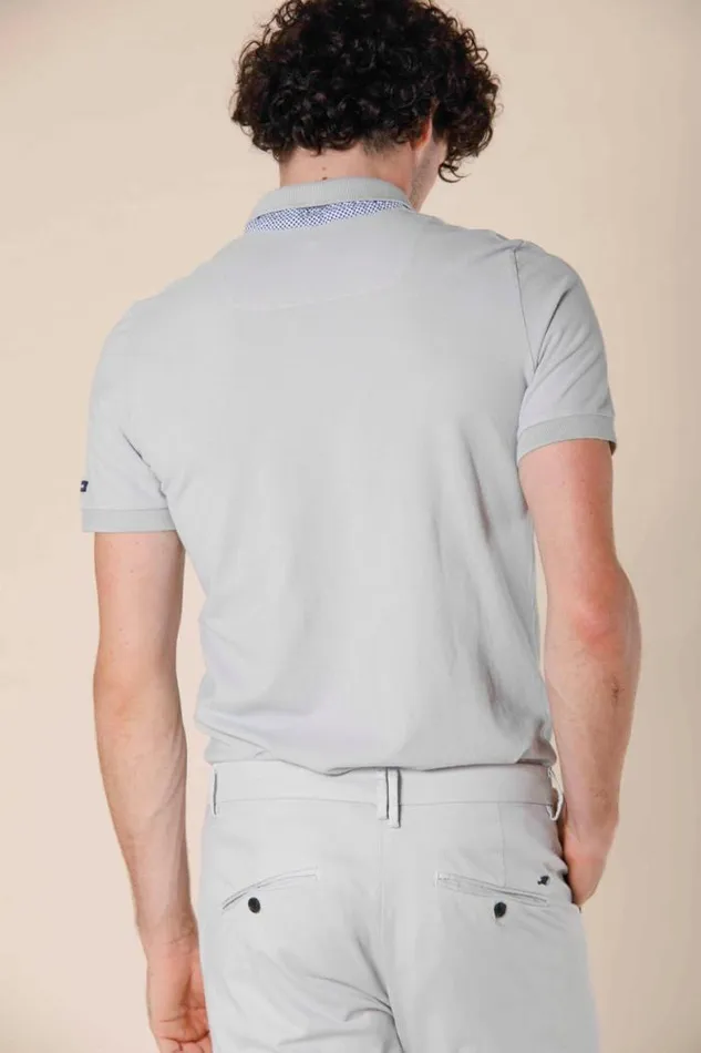 Man Leopardi Polo In Piquet With Tailoring Details Regular Mason039s Polos and Tshirts