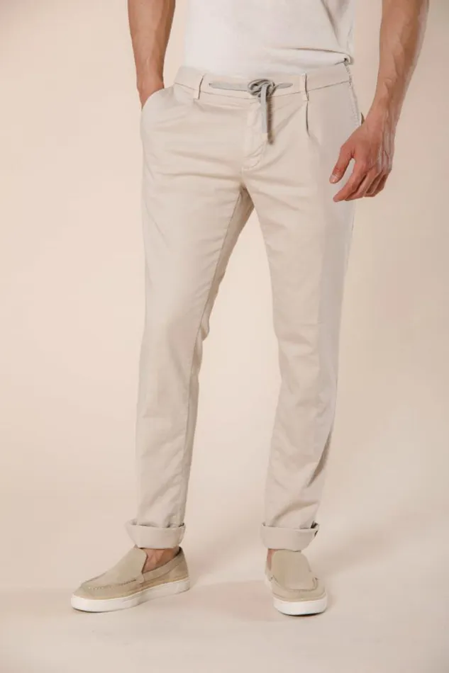 Man New York Golf 1 Pinces Chino Jogger Pants In Jersey Stretch Regular Mason039s Pants