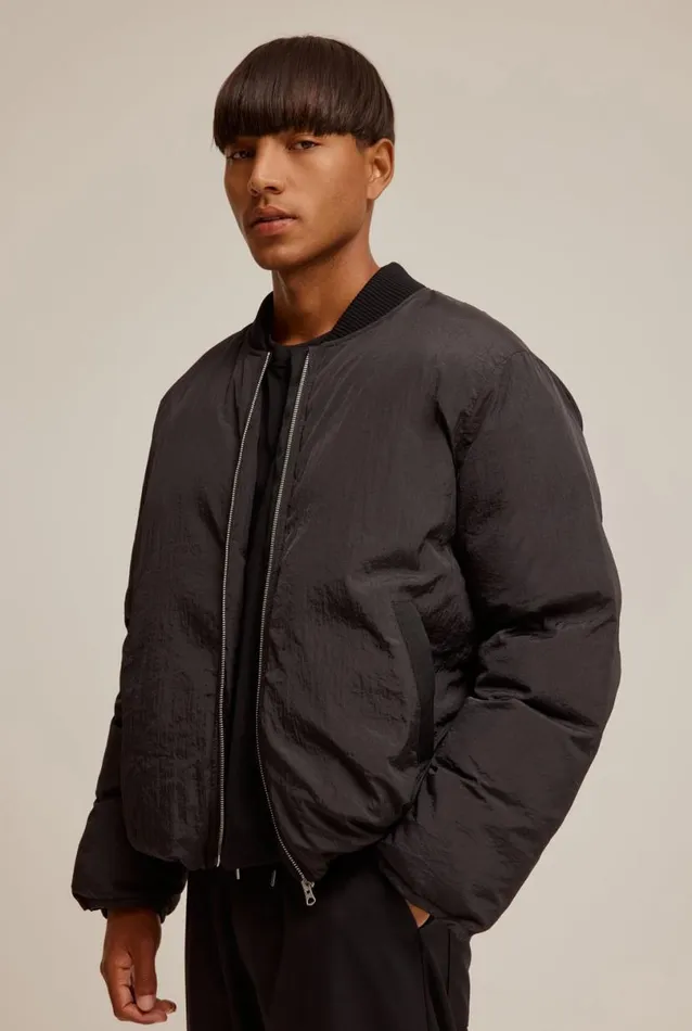 Man Venroy Jackets Nylon Puffer Jacket