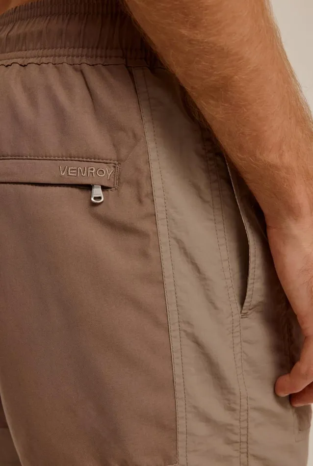 Man Venroy Swim Shorts Panelled Border Swim Short