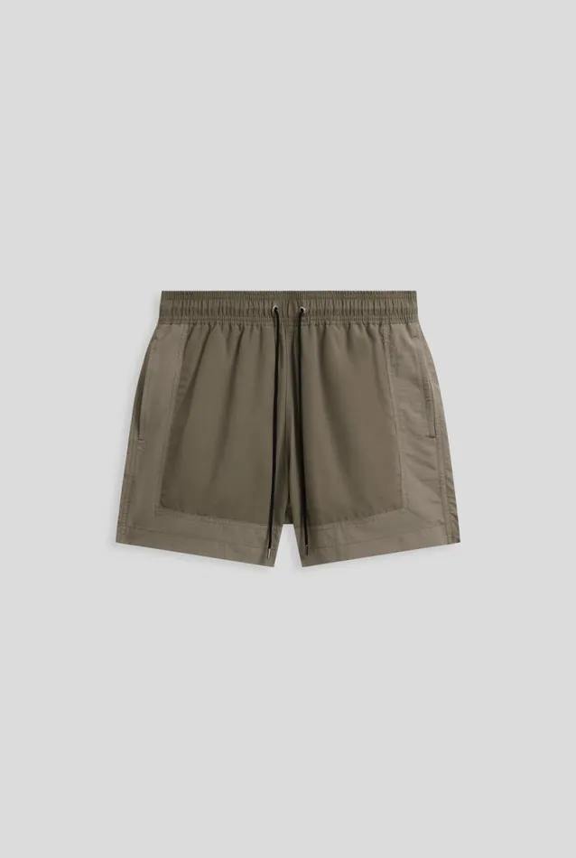 Man Venroy Swim Shorts Panelled Border Swim Short