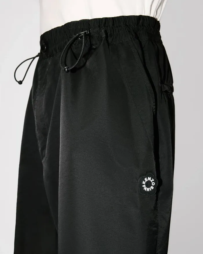 Men 039Boke Flower 20039 Embroidered Shorts Black Kenzo Pants And Shorts