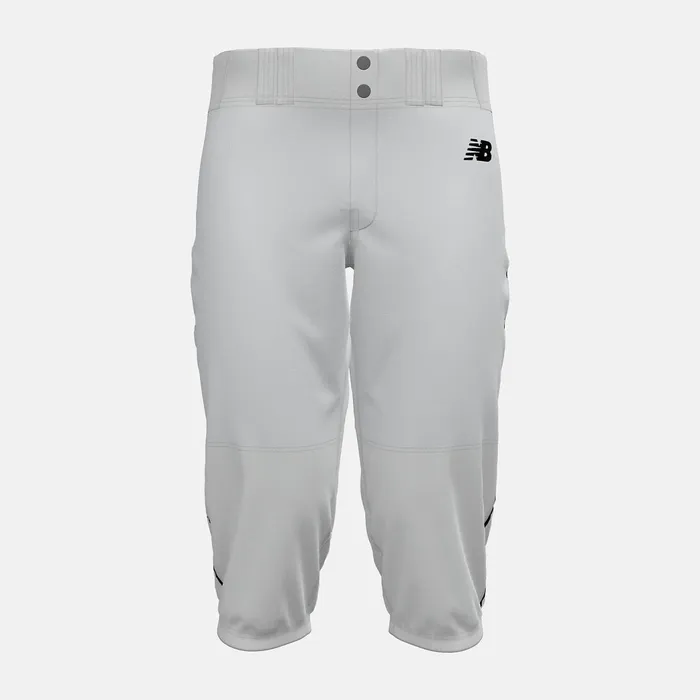Men Adversary 2 Baseball Piped Knicker Athletic White With Black New Balance Pants Men Adversary 2 Baseball Piped Knicker Athletic White With Black New Balance Pants