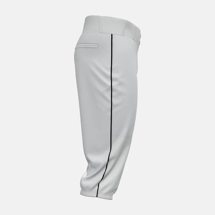Men Adversary 2 Baseball Piped Knicker Athletic White With Black New Balance Pants Men Adversary 2 Baseball Piped Knicker Athletic White With Black New Balance Pants