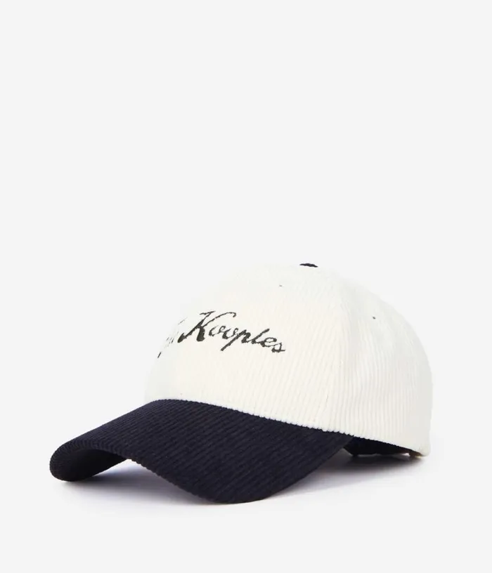 Men Black And White Logo Cap THE KOOPLES Hats and Scarves