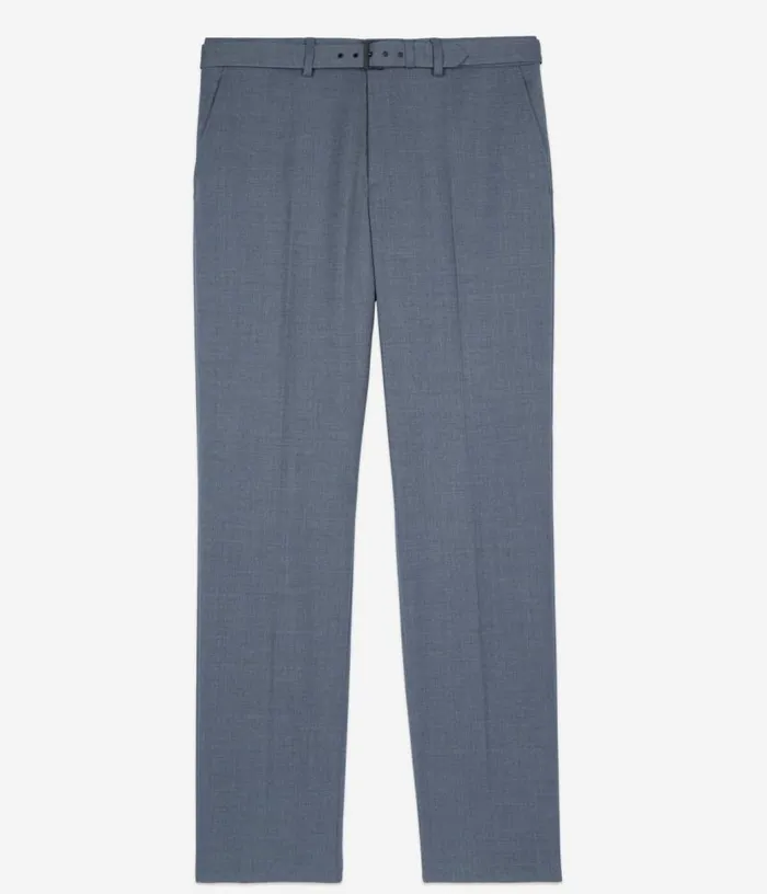 Men Blue Wool Suit Trousers THE KOOPLES Blazers and Suits