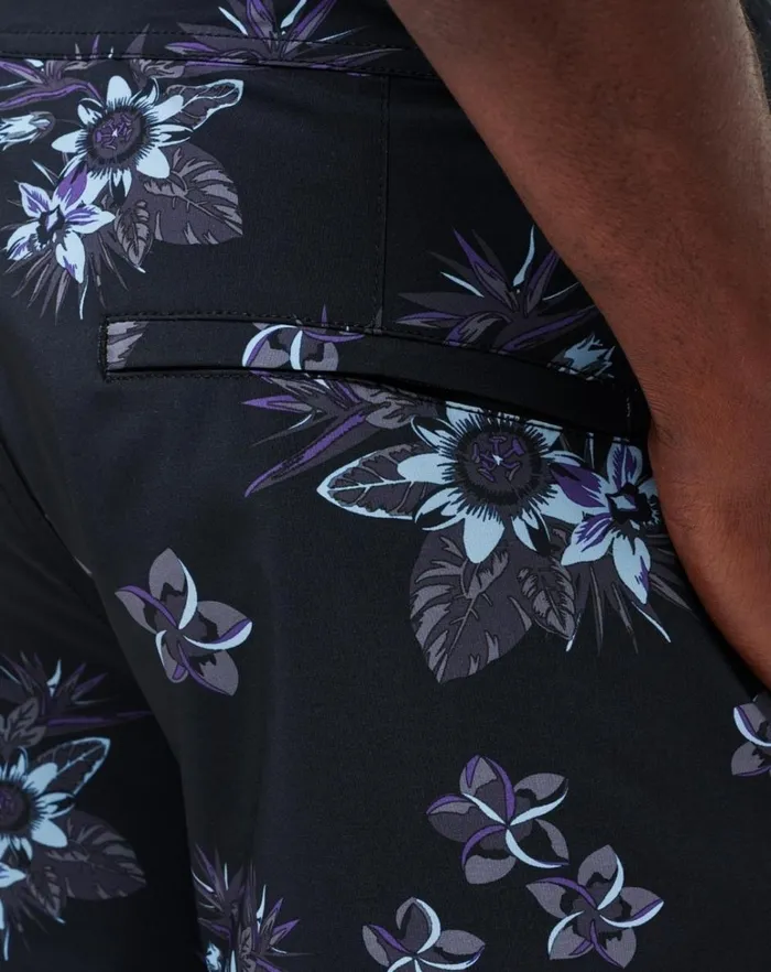 Men Boardshorts TravisMathew TIKI TIME BOARDSHORT Black Men Boardshorts TravisMathew TIKI TIME BOARDSHORT Black