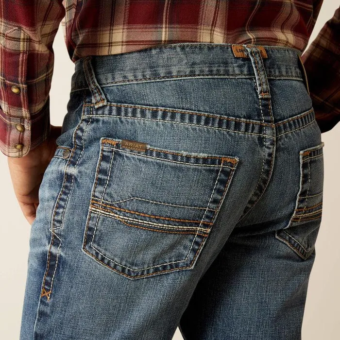 Men Denim Ariat M5 Straight Smokey Straight Leg Jeans Weatherford Men Denim Ariat M5 Straight Smokey Straight Leg Jeans Weatherford