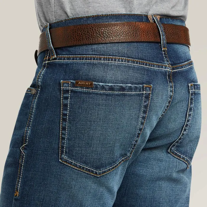 Men Denim Ariat M5 Straight Stretch Madera Stackable Straight Leg Jean Heath Men Denim Ariat M5 Straight Stretch Madera Stackable Straight Leg Jean Heath