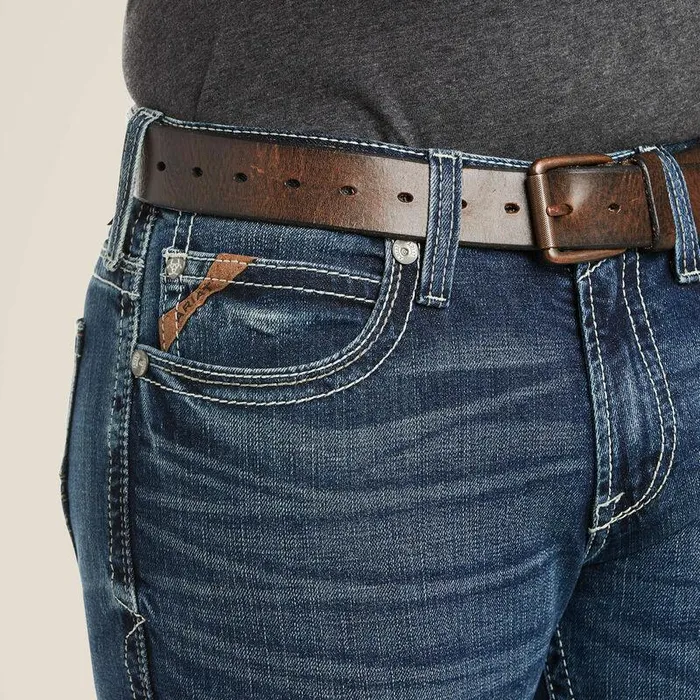 Men Denim Ariat M7 Rocker Stretch Coltrane Stackable Straight Leg Jean Silverton Men Denim Ariat M7 Rocker Stretch Coltrane Stackable Straight Leg Jean Silverton