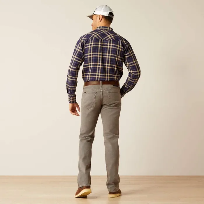 Men Denim Ariat M7 Slim Hansen Straight Leg Jeans Fossil Men Denim Ariat M7 Slim Hansen Straight Leg Jeans Fossil