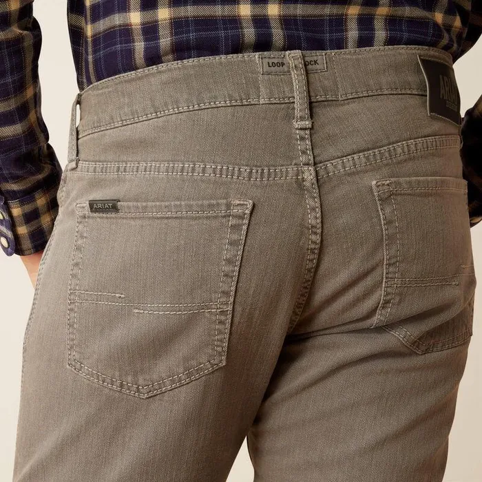 Men Denim Ariat M7 Slim Hansen Straight Leg Jeans Fossil Men Denim Ariat M7 Slim Hansen Straight Leg Jeans Fossil