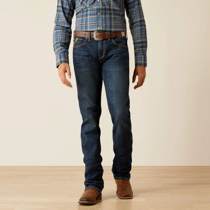 Men Denim Ariat M7 Slim Tucker Straight Leg Jeans Quest