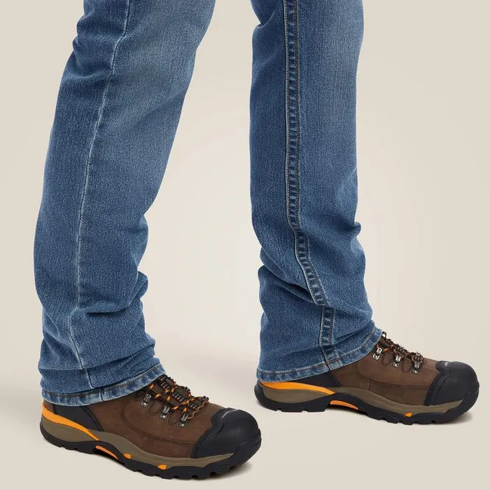 Men Denim Ariat Rebar M4 Low Rise DuraStretch Edge Boot Cut Jean Ventura Men Denim Ariat Rebar M4 Low Rise DuraStretch Edge Boot Cut Jean Ventura