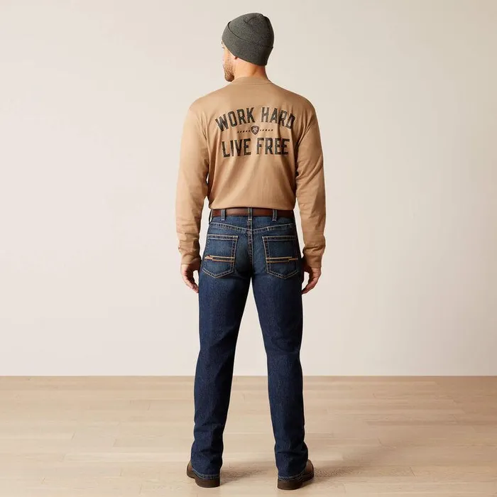 Men Denim Ariat Rebar M4 Relaxed Rail Boot Cut Jean Encinitas Men Denim Ariat Rebar M4 Relaxed Rail Boot Cut Jean Encinitas