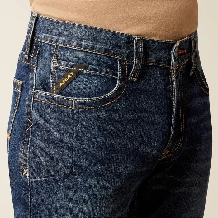 Men Denim Ariat Rebar M4 Relaxed Rail Boot Cut Jean Encinitas Men Denim Ariat Rebar M4 Relaxed Rail Boot Cut Jean Encinitas