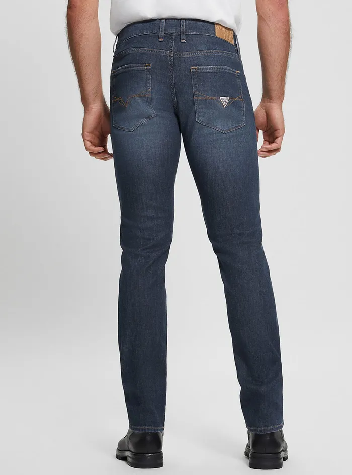Men Denim GUESS Eco Midrise Slim Tapered Denim Jeans In Ethic Wash Men Denim GUESS Eco Midrise Slim Tapered Denim Jeans In Ethic Wash